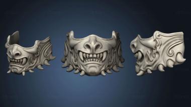 3D model Samurai Mask 2 2 (STL)