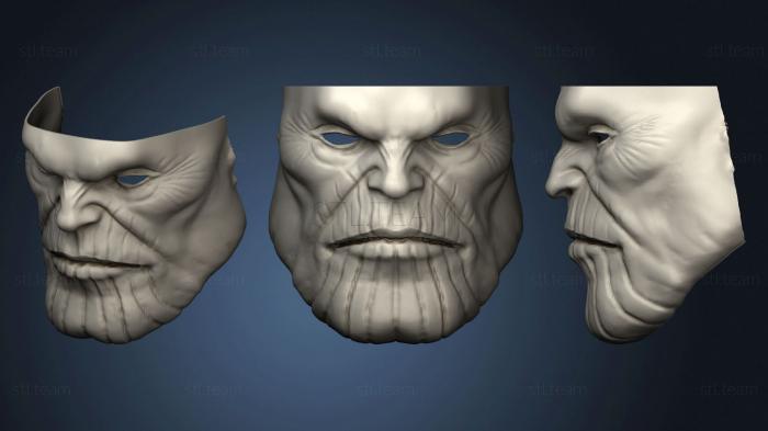 Маски Thanos Helmet and Face Shell