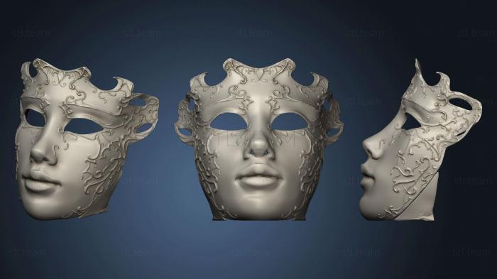3D model Venetian mask (STL)