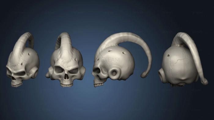 3D model buu skull 001 (STL)