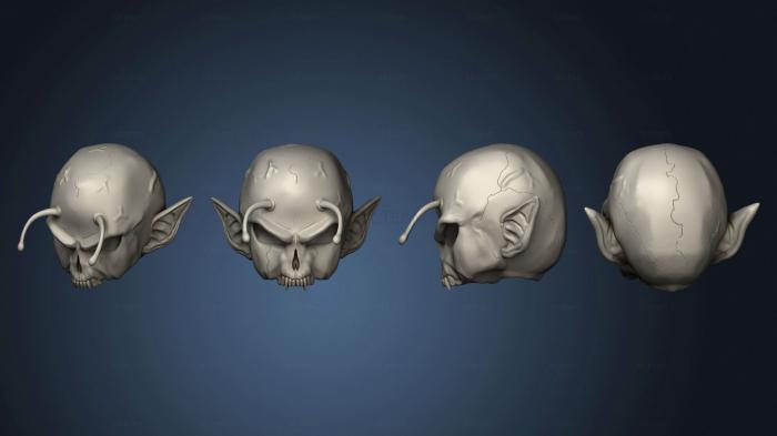 3D model buu skull 004 (STL)