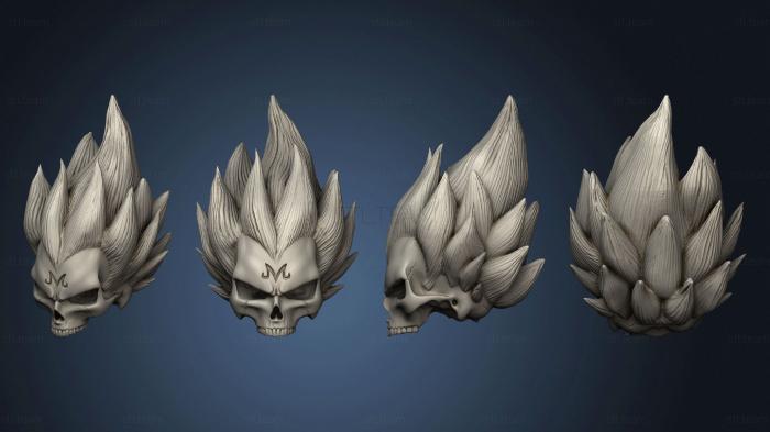 3D model buu skull 006 (STL)