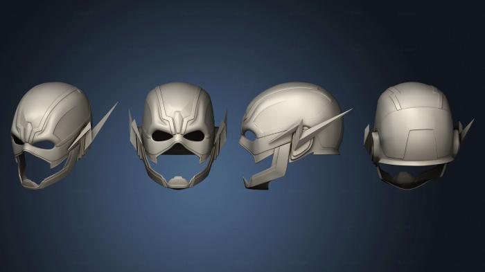 3D model Cascos Reverse Flash Mask (STL)