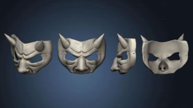 3D model devil mask (STL)