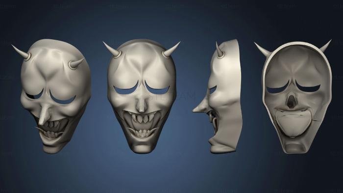 3D model hannya mask rurouni kenshin ninja (STL)