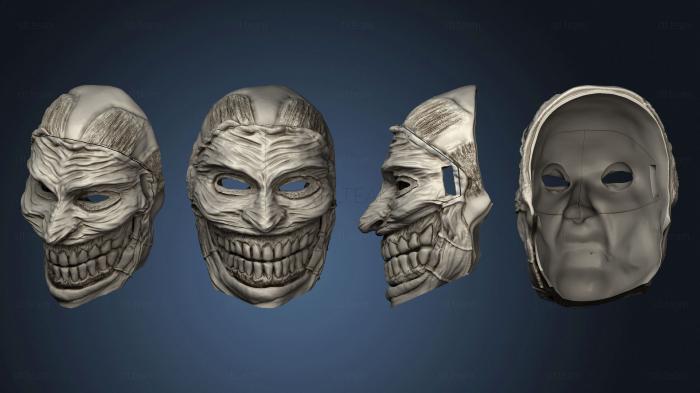 3D model Joker mask (STL)