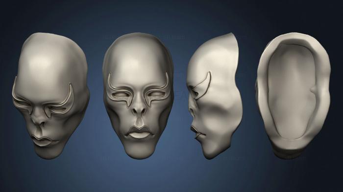 3D model Mask V 2 (STL)