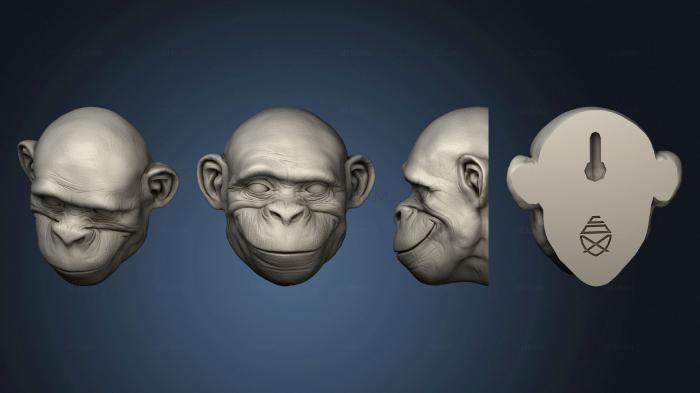 3D model monkeys morillasfelipe v 3 (STL)