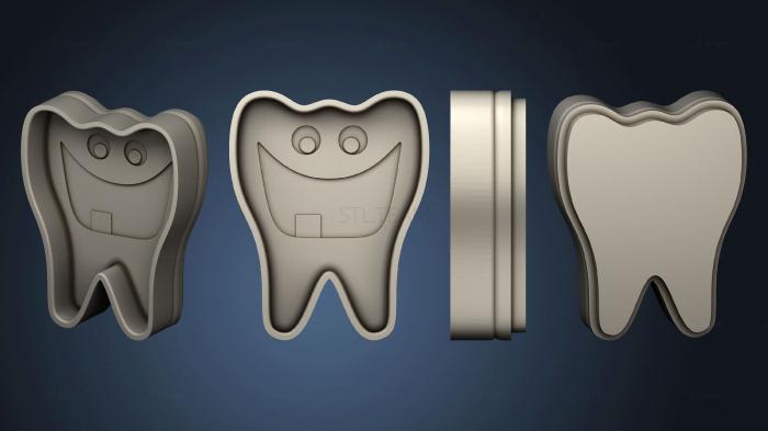 3D model Mr Toothy Lost Tooth Delivery (STL)