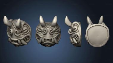 3D model Onibi Hikiga Mask Alone (STL)
