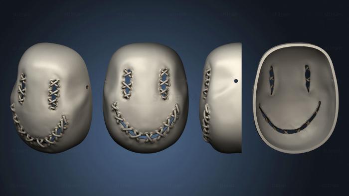 3D model smiley masl horror mask (STL)