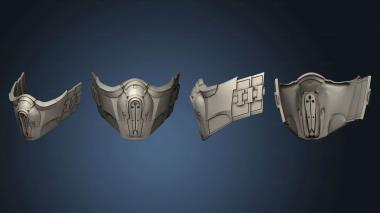3D model subzero mask mouth cover by (STL)