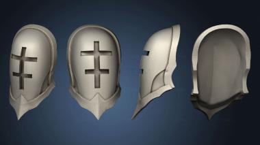 3D model Wracked Warrior Mask 01 001 (STL)