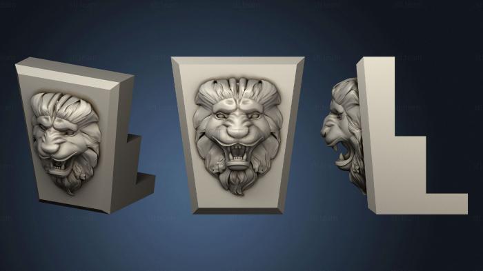 3D модель Маска льва (STL)