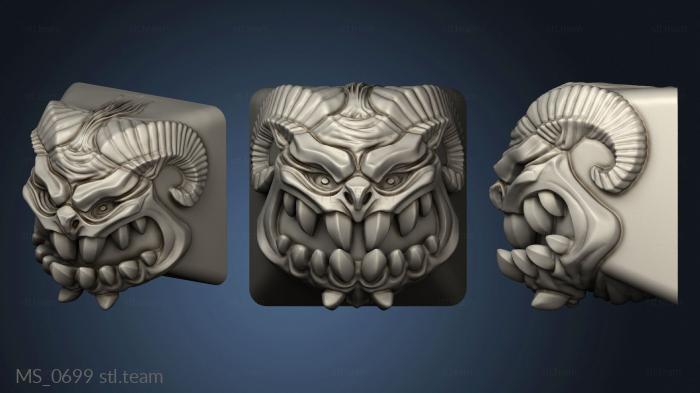 3D model Fantasy Keycaps DEVIL Gargajotus (STL)