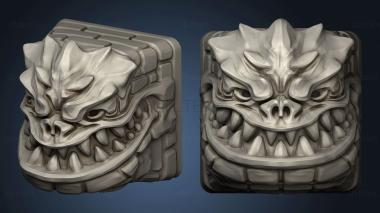 3D model Fantasy Keycaps DEVIL Kalantos (STL)