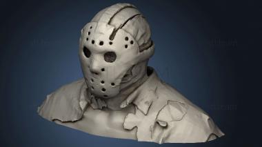 3D model Jason Voorhees chopped (STL)