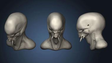 3D model aliens creatures (STL)