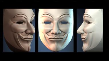 3D model Guy Fawkes Mask (STL)