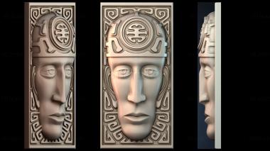 3D модель Художественная маска (STL)