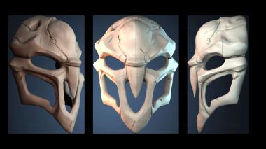 3D model Reaper mask (STL)