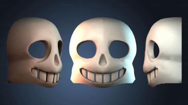 3D model Sans mask (STL)