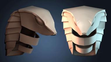 3D model Snake helmet (STL)