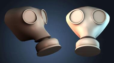 3D model Gas mask (STL)