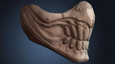 3D модель Дизайн скульптурной маски (STL)