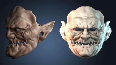 3D model Demon Mask (STL)