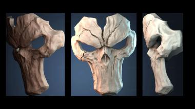 3D модель Маска дьявола (STL)