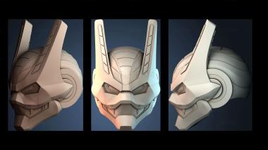 3D model Charizard_Ironman Helmet (STL)