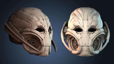 3D модель Маска Альтрона (STL)