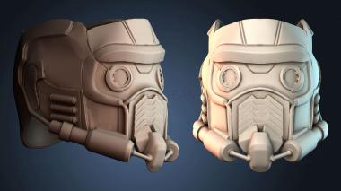 3D model Star lords Mask (STL)