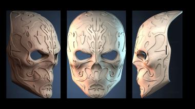 3D model Cursed Skull Mask (STL)