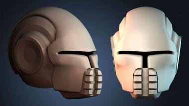 3D model Sith Stalker Helmet Star Wars (STL)