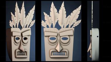 3D модель MASKA_1376 (STL)