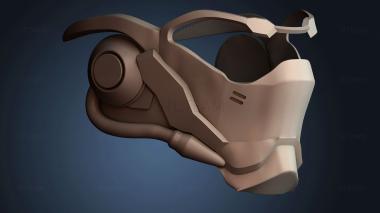 3D модель Маска забрало Солдата 76 (STL)