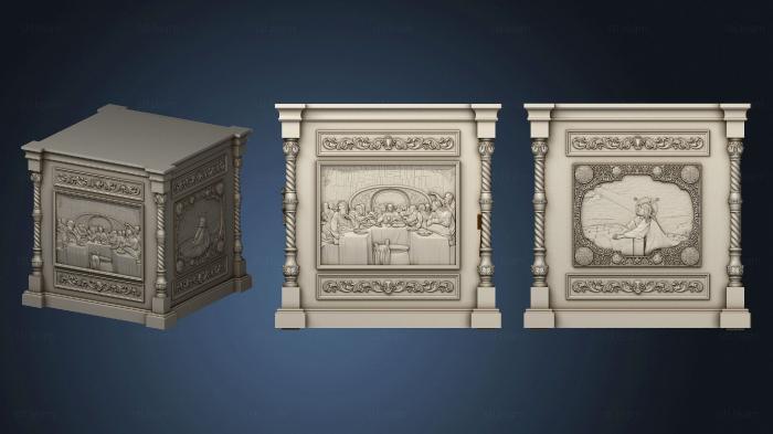 3D model Vestments for the throne with icons (STL)
