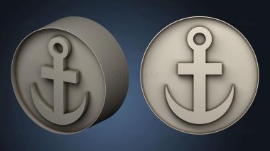 3D model Anchor in the circle version3 (STL)