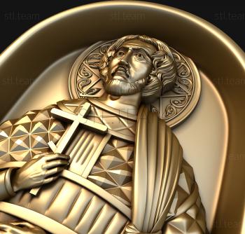 3D model Holy Martyr Victor (STL)