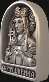 3D model Holy Martyr Irina (STL)