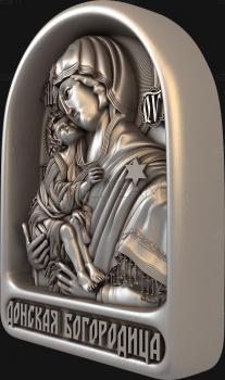 3D модель Донская Икона Богородицы (STL)