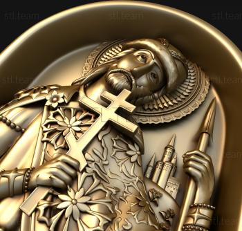 3D модель Святой Князь Борис (STL)