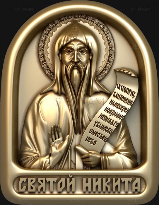 Мини-иконы Святой Никита Столпник