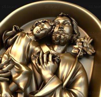 3D model Saint Joseph (STL)