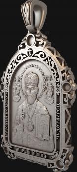 3D model Saint Nicholas of Myrlikian Wonderworker (STL)