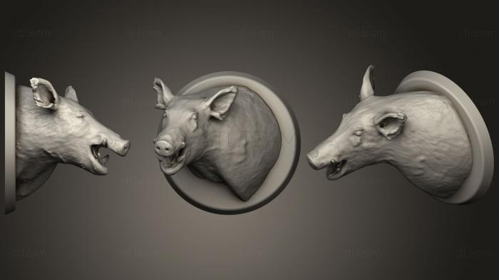 3D model Hamlet The Happy Boar (STL)