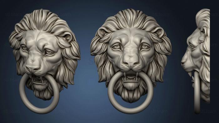 3D model Lion for neck (STL)