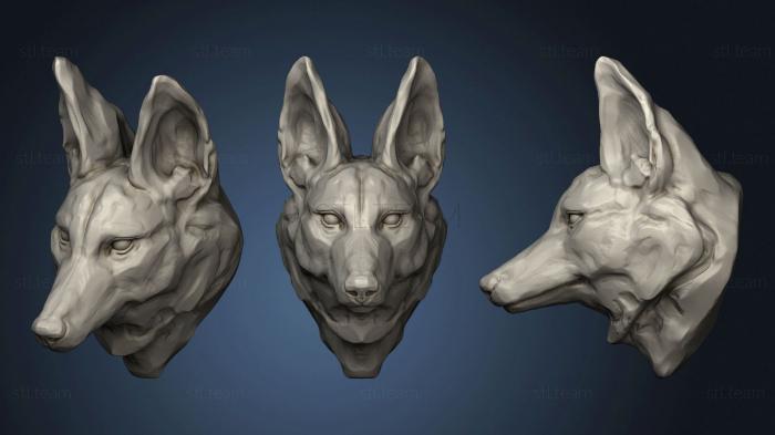 3D model Maned Wolf 151 (STL)